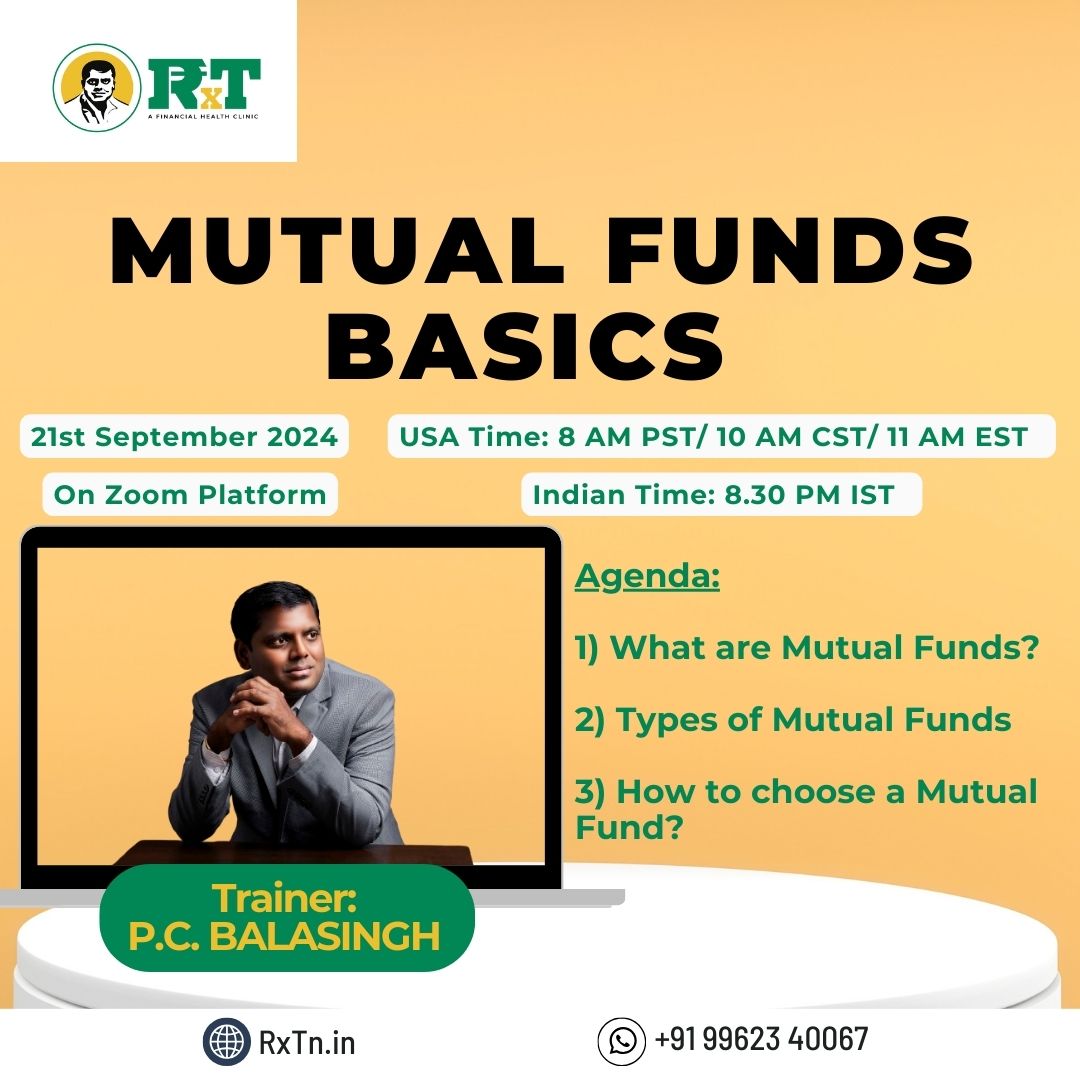 பரஸ்பர நிதி அறிமுகம் - Mutual Fund Basics