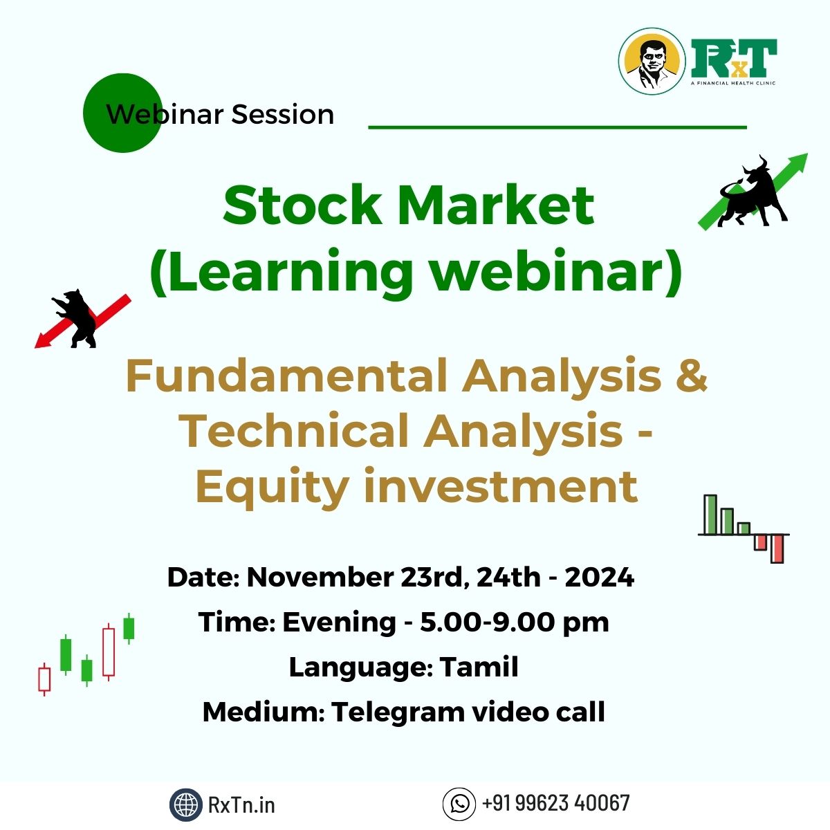 Fundamental and Technical Analysis Session- Payment Link